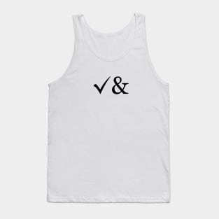 Yes, And - the key to creativity - symbols Tank Top